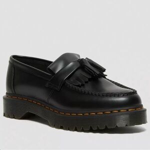 Doc Marten Black Leather Loafers